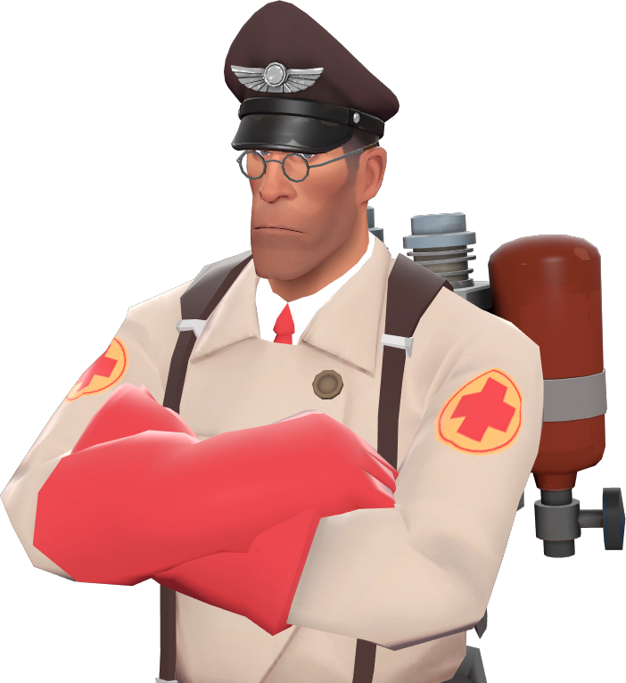 The box on the table says "DECEASED"!!! - Team Fortress 2