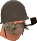Painted Lord Cockswain's Novelty Mutton Chops and Pipe C5AF91.png