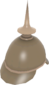 Painted Prussian Pickelhaube 7C6C57.png