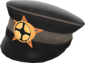 Unused Painted Heavy Artillery Officer's Cap A89A8C.png