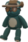 Painted Battle Bear 2F4F4F Flair Sniper.png