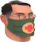 Painted Physician's Procedure Mask 424F3B.png