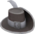 Aged Moustache Grey (Charmer's Chapeau‎)