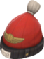 Painted Boarder's Beanie A89A8C Brand Soldier.png