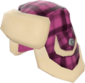 Painted Brown Bomber FF69B4 Hipster.png