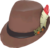 Un'Aria Sofisticata (RED) (Cappello Tradizionale Tirolese)
