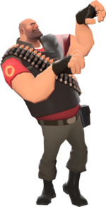 The Heavy performing the Thriller taunt.