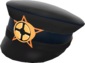 Unused Painted Heavy Artillery Officer's Cap 28394D.png