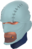 Waterlogged Lab Coat (BLU) (Ninja Cowl)