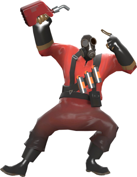 File Pyro Cheers Png Official Tf Wiki Official Team Fortress Wiki