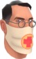 Painted Physician's Procedure Mask C5AF91.png