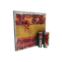 Backpack Gift Wrapped War Paint Battle Scarred.png
