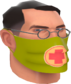 Painted Physician's Procedure Mask 808000.png