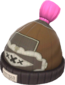 Painted Boarder's Beanie FF69B4 Brand Demoman.png
