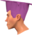 A Deep Commitment to Purple (Crafty Hair)