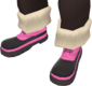 Painted Snow Stompers FF69B4.png