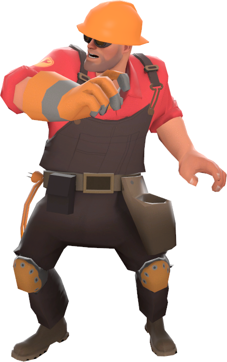 File:Engineer Scaredy-cat!.png - Official TF2 Wiki | Official Team ...