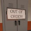 "Out of Order" Sign
