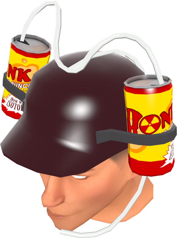 File Painted Bonk Helm 3B1F23 png Official TF2 Wiki Official Team