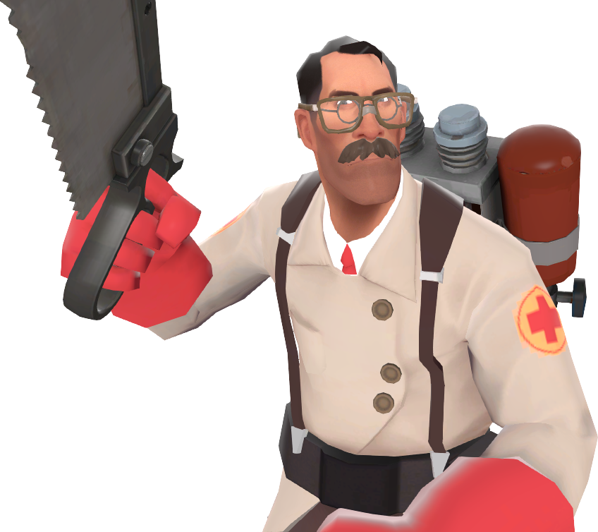 FileMedic Stapler's Specs.png Official TF2 Wiki Official Team Fortress Wiki