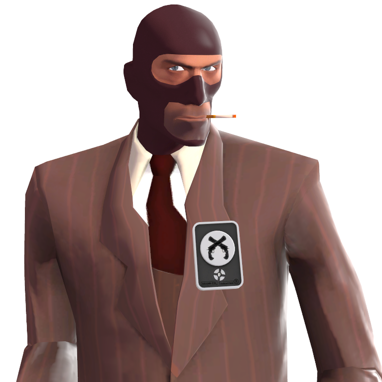 File Spy Platinum Dueling Badge Png Official Tf2 Wiki Official Team