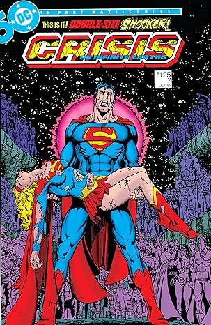 superman is holding supergirl