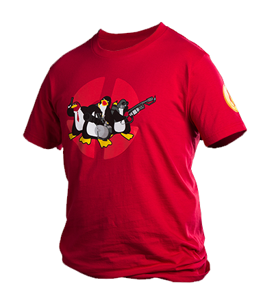 File:Merch Tux RED.png - Official TF2 Wiki | Official Team Fortress Wiki