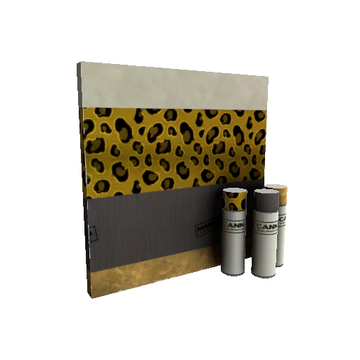 FileBackpack Leopard Printed War Paint Factory New.png Official TF2 Wiki Official Team