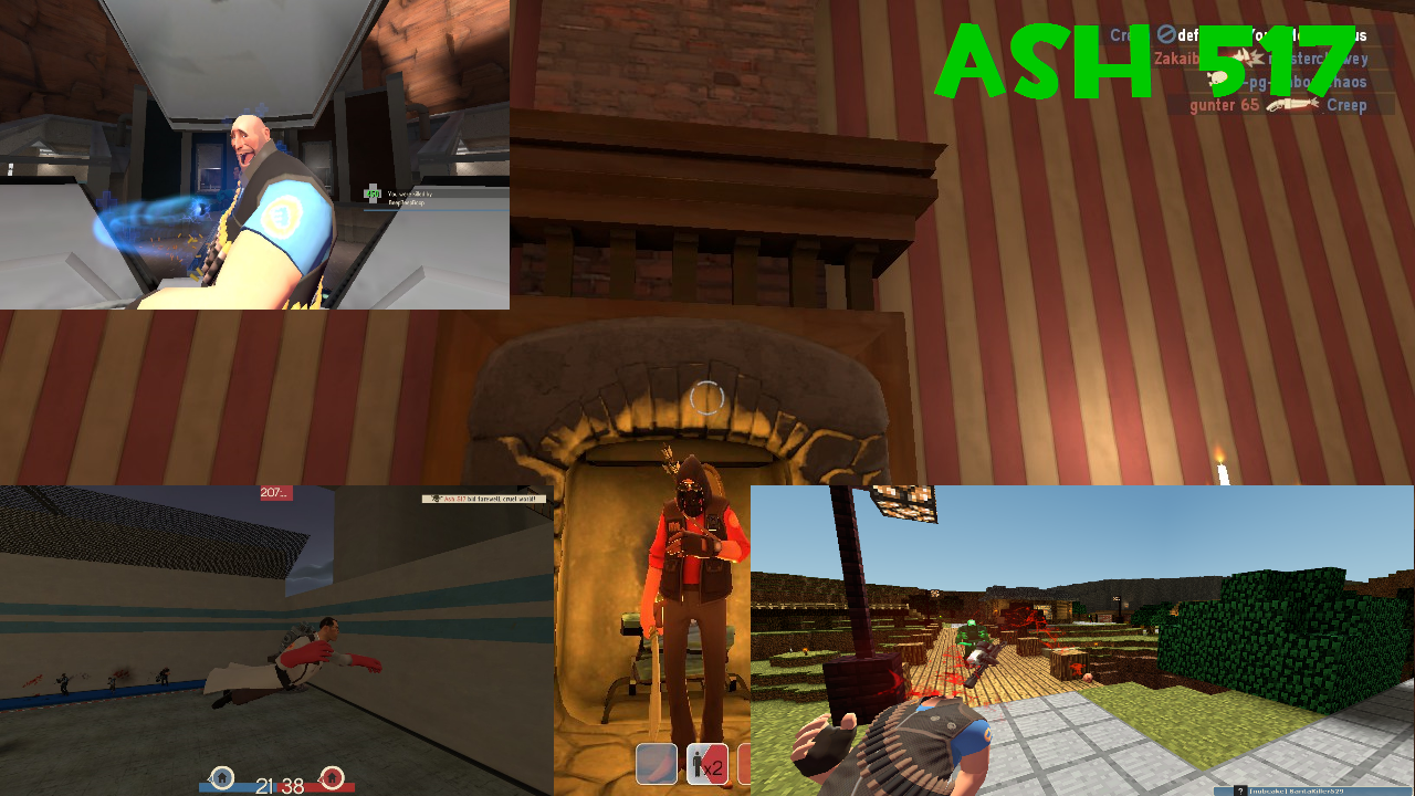 HELLO and welcome to the TF2 wiki profile page for me (ASH 517)