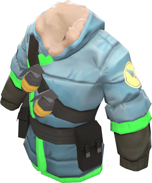 File:Painted Antarctic Parka 32CD32 BLU.png - Official TF2 Wiki ...