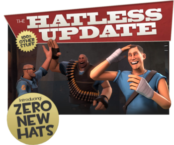 Página principal de la Actualización sin sombreros
