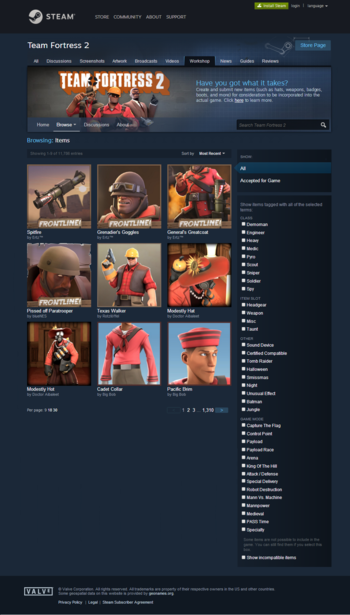 Steam Workshop - Official TF2 Wiki | Official Team Fortress Wiki