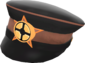 Unused Painted Heavy Artillery Officer's Cap E9967A.png