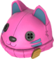 Painted Lucky Cat Hat FF69B4 BLU.png