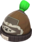 Painted Boarder's Beanie 32CD32 Brand Demoman.png