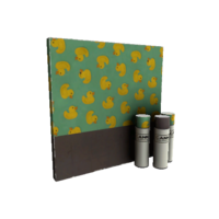 Backpack Quack Canvassed War Paint Factory New.png