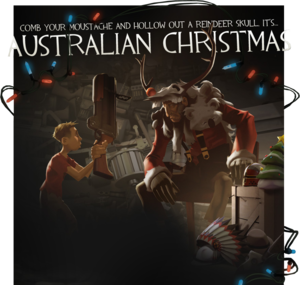 Page principale de la Mise à jour du Noël Australien