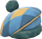 Painted Blizzard Bonnet 2F4F4F Argyle BLU.png