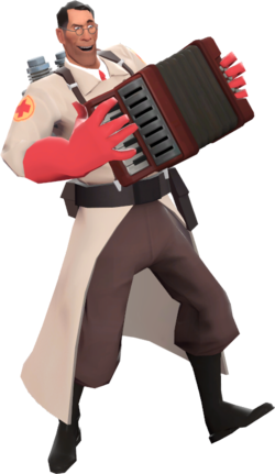 Surgeon's Squeezebox - Official TF2 Wiki | Official Team Fortress Wiki
