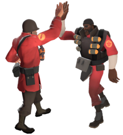 Piątka! - Official TF2 Wiki | Official Team Fortress Wiki