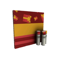 Backpack Gift Wrapped War Paint Factory New.png
