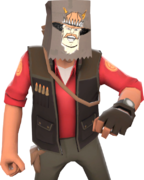 Saxton Hale Mask - Official TF2 Wiki | Official Team Fortress Wiki