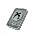 Backpack Silver Dueling Badge.png