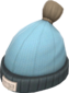 Painted Boarder's Beanie 7C6C57 Classic Soldier BLU.png