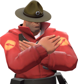 Sombrero de Sargento Instructor - Official TF2 Wiki | Official Team  Fortress Wiki