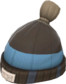 Painted Boarder's Beanie 7C6C57 Personal Heavy BLU.png