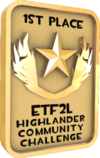 Медаль турнира Highlander