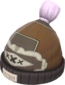 Painted Boarder's Beanie D8BED8 Brand Demoman BLU.png