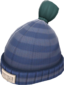 Painted Boarder's Beanie 2F4F4F Personal Spy BLU.png