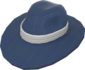 Painted A Hat to Kill For E6E6E6 BLU.png